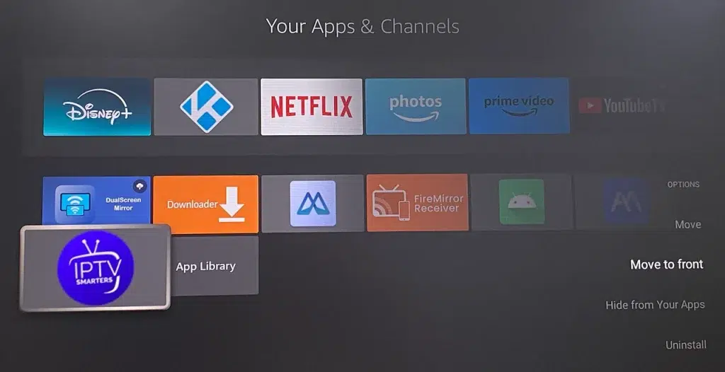 application-iptv-installee