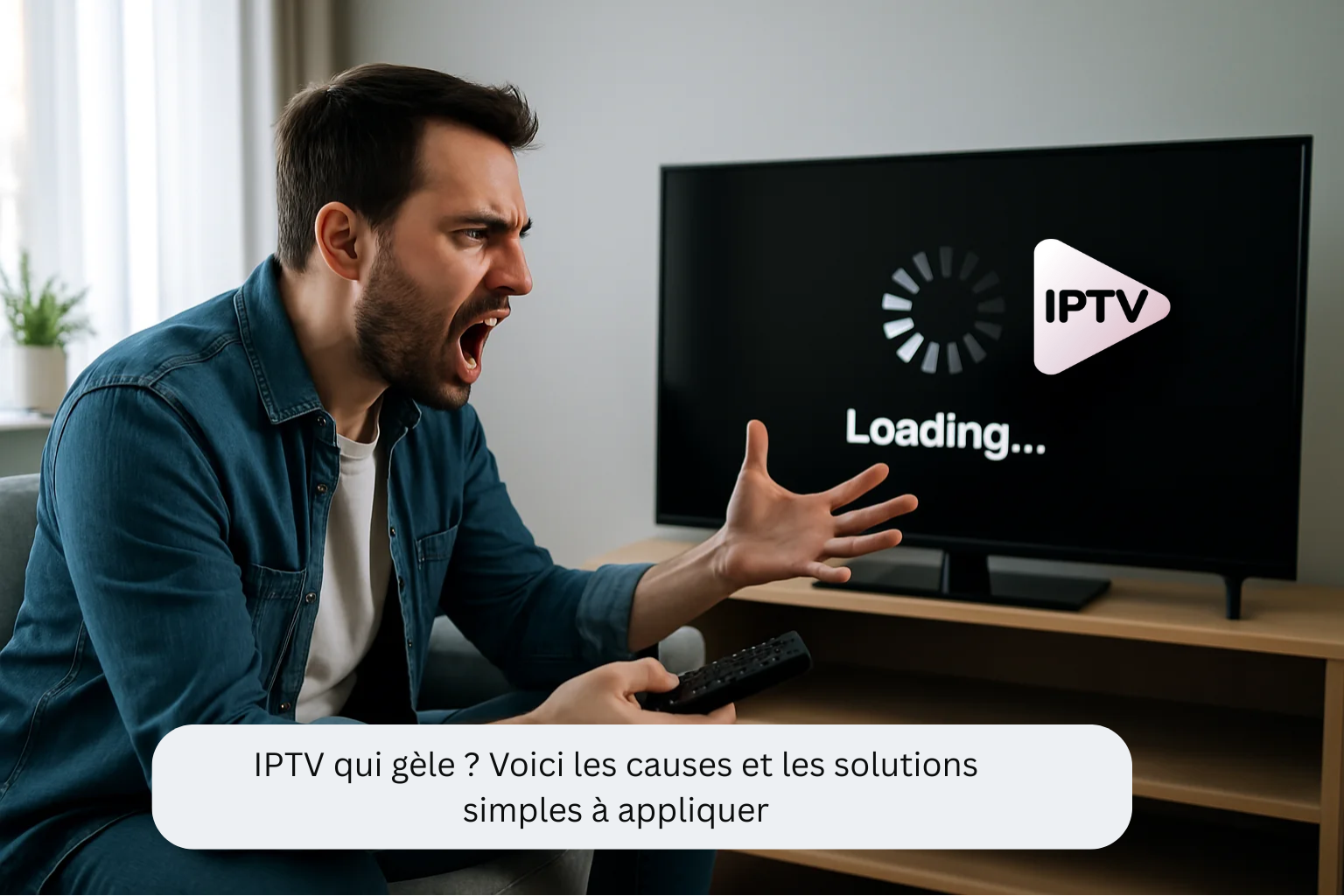 IPTV qui gèle ? Voici les causes et les solutions simples à appliquer