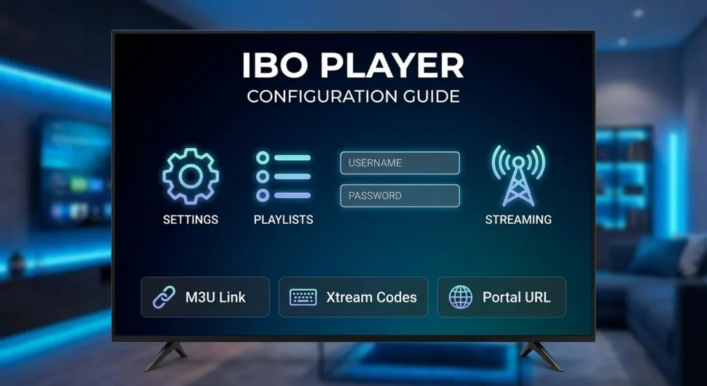 Comment configurer IPTV sur IBO Player