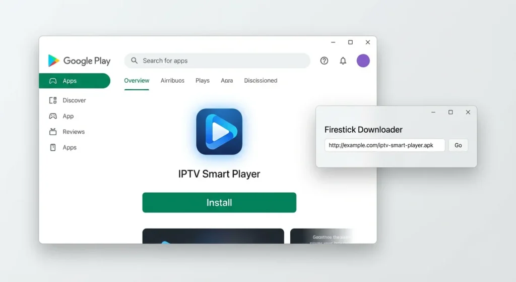 Comment installer IPTV sur IPTV smart player 
