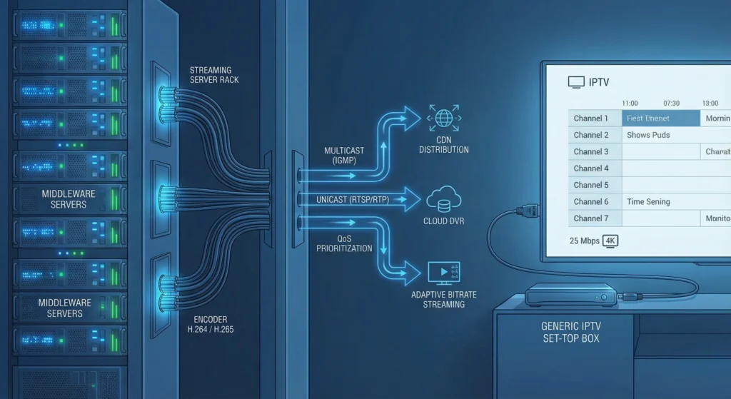 IPTV comment cela fonctionne