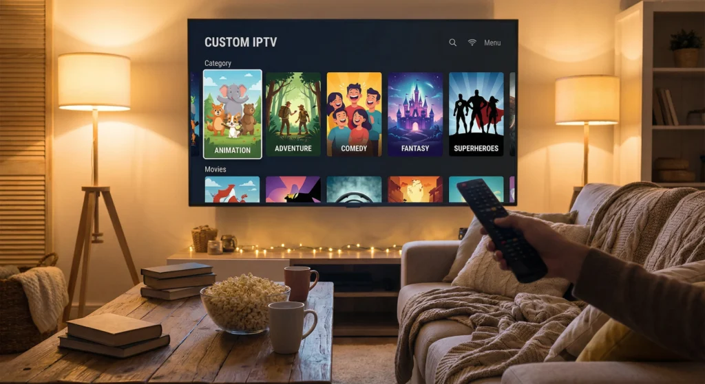 Top 5 film sur IPTV à regarder en famille