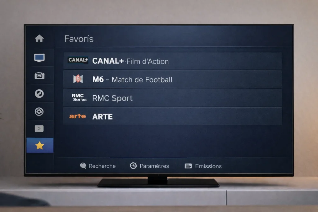 Comment supprimer les favoris sur IPTV ?