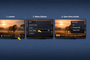 Comment activer les sous-titres sur IPTV ?