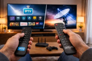 iptv et la télévision par satellite